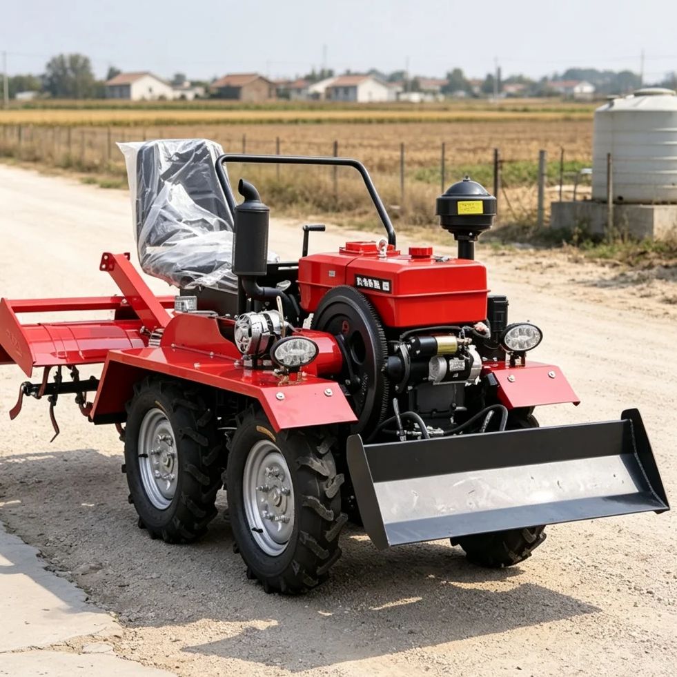 Customized 4‑Wheel 4WD Rotary  - Agriculture Farming Tractor 评论和价格