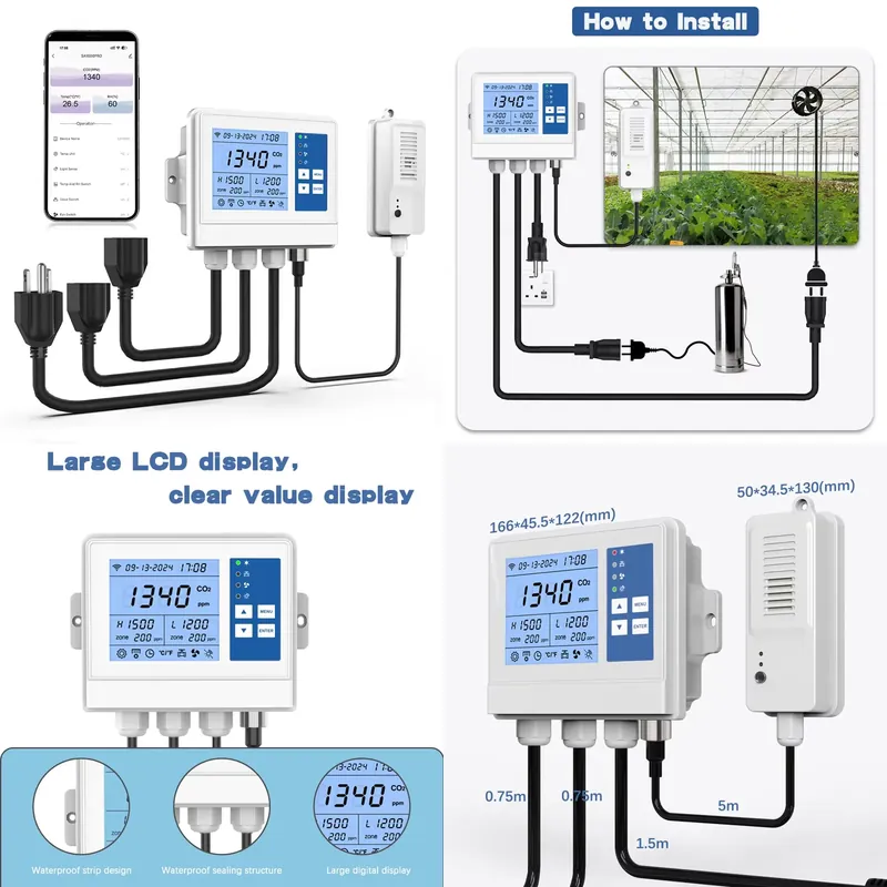 Smart Climate Controller Wifi  - Agriculture Farming Vegetables 评论和价格