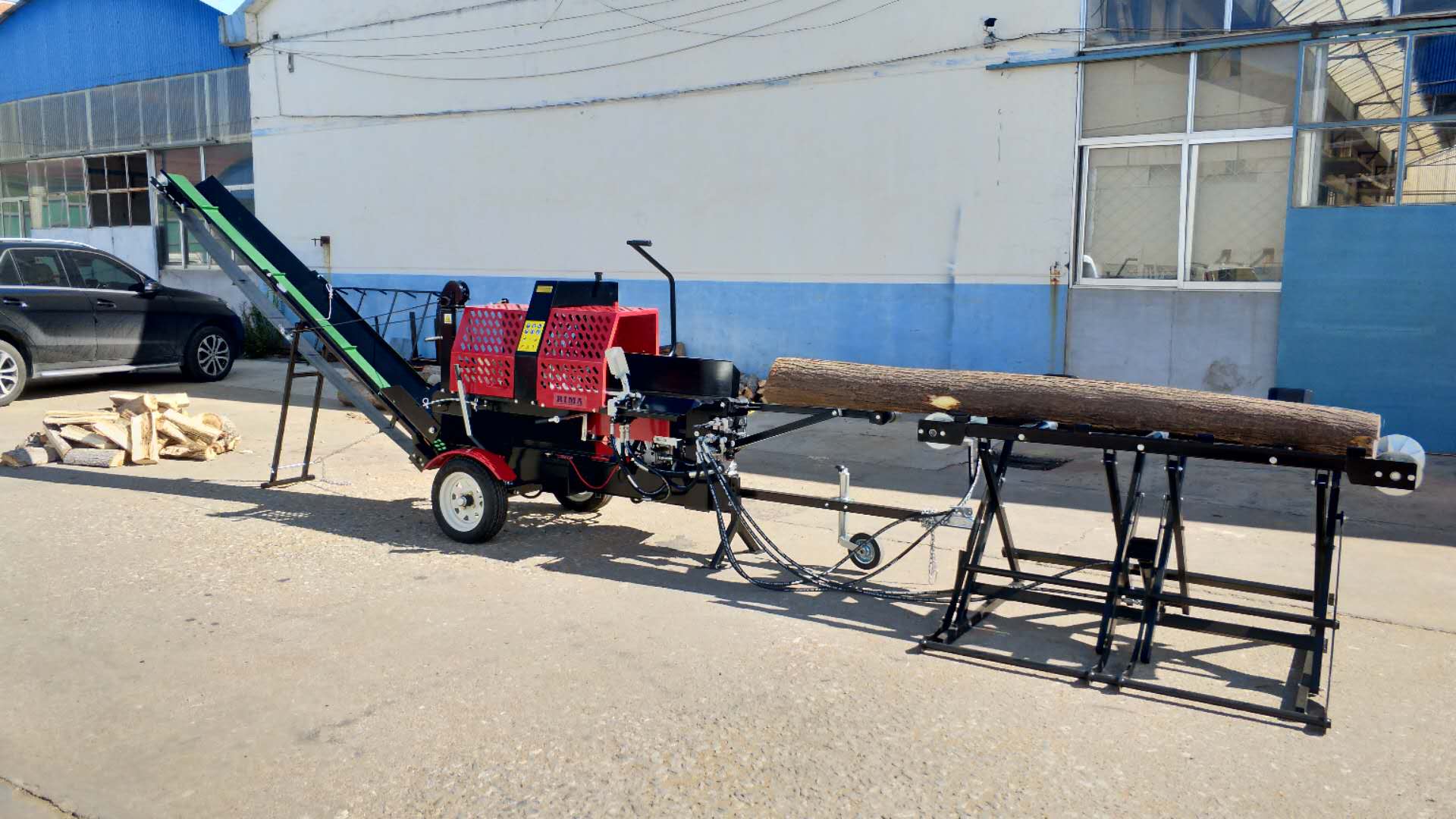 YG-20T Firewood Processor Fore - Farming Agriculture Video 评论和价格
